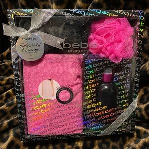 BeBe Electric Violet & Lavender 4 Piece Body Care Set